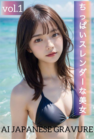 ちっぱいスレンダーな美女　vol.1【AI JAPANESE GRAVURE】